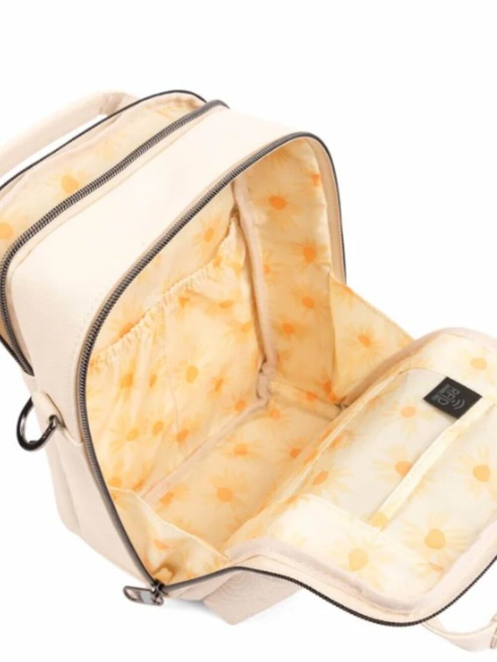 LUG Bumble Satin Luxe VL Crossbody Bag - Macadamia - Picture 3 of 6
